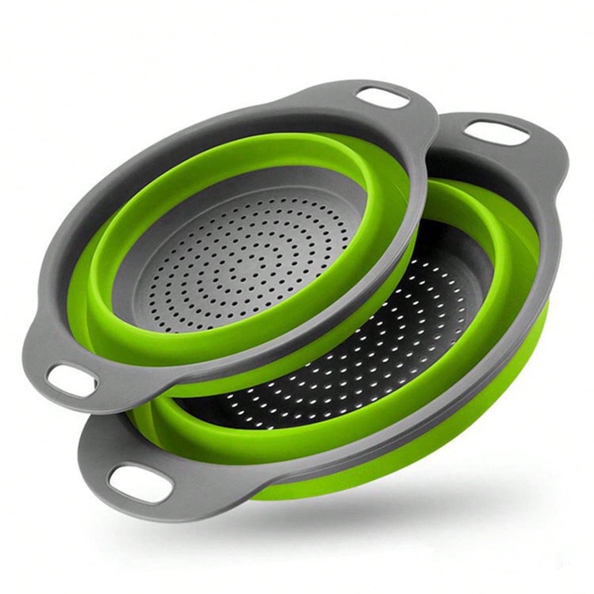 1 pièce Passoire pliable grande/petite taille, ustensile de cuisine pliable et gain de place, convient pour le nettoyage et le drainage rapide des